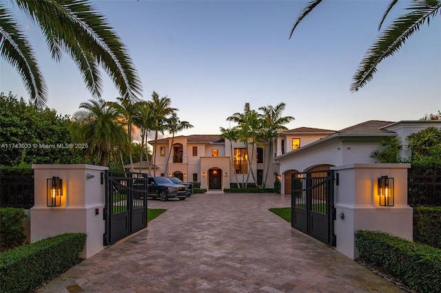 view of mediterranean / spanish home