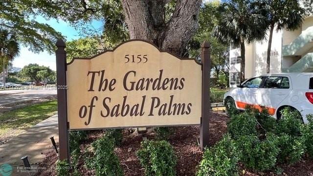 5155 E Sabal Palm Blvd Unit 204, Tamarac, FL 33319 - view of community sign