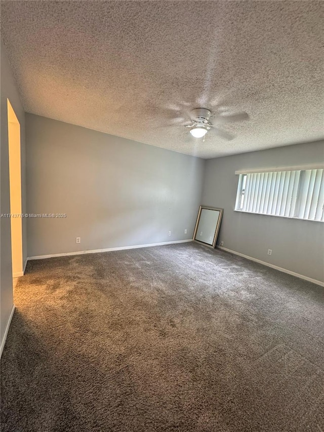 5155 E Sabal Palm Blvd Unit 204, Tamarac, FL 33319 - carpeted spare room with baseboards and ceiling fan