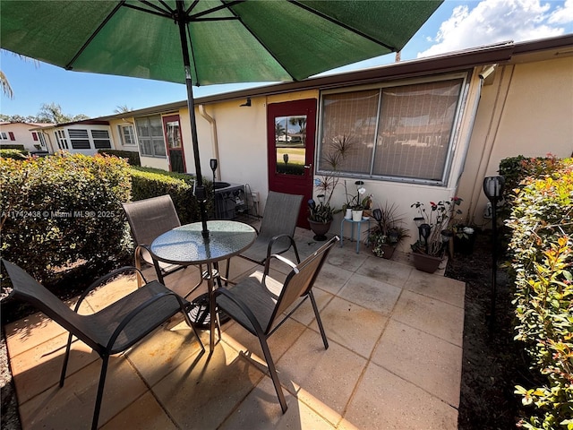 view of patio