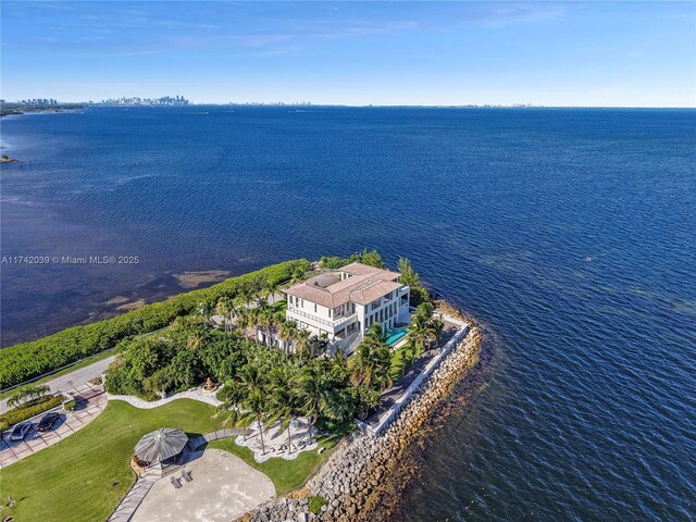 650 Lugo Ave, Coral Gables, FL 33156 - doorway to outside with a water view