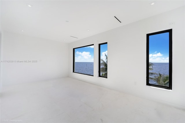 650 Lugo Ave, Coral Gables, FL 33156 - unfurnished room with a water view