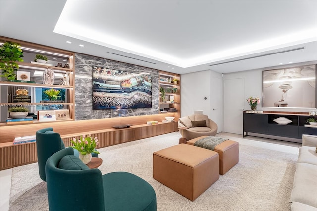 2415 San Domingo St, Coral Gables, FL 33134 - interior space with a raised ceiling
