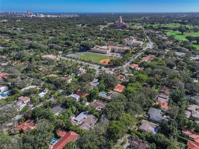 2415 San Domingo St, Coral Gables, FL 33134 - birds eye view of property featuring a residential view