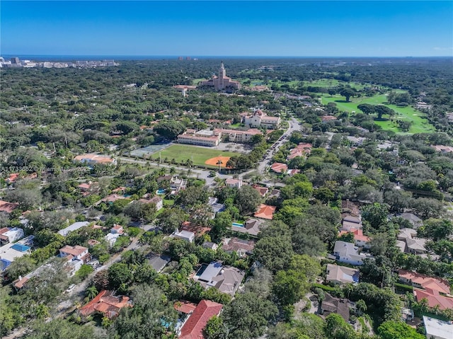 2415 San Domingo St, Coral Gables, FL 33134 - bird's eye view with a residential view