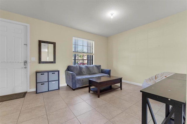 407 SE 32nd Ter, Homestead, FL 33033 - living room with light tile patterned floors
