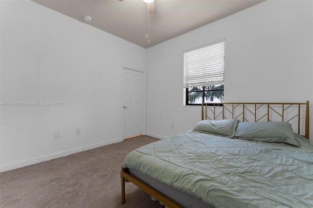 407 SE 32nd Ter, Homestead, FL 33033 - carpeted bedroom with ceiling fan