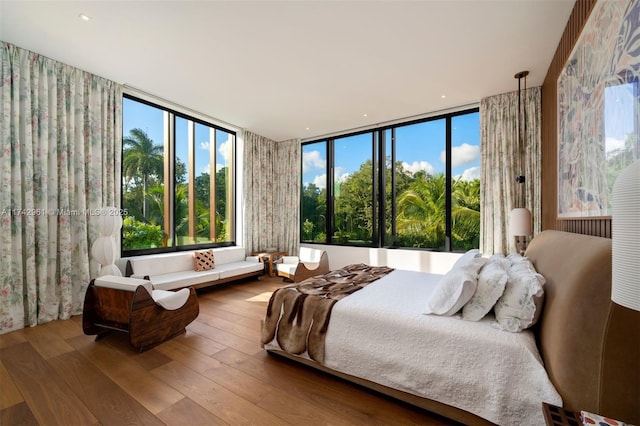 4725 Davis Rd, Miami, FL 33143 - bedroom featuring wood-type flooring