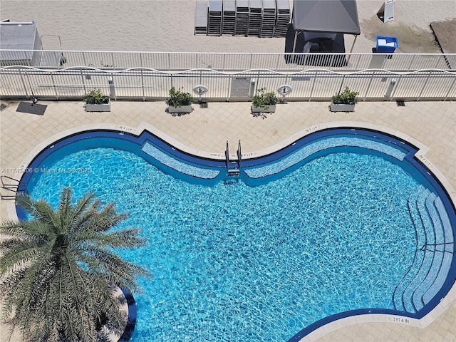 view of pool