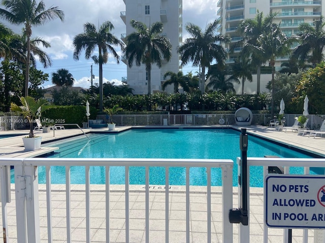 view of swimming pool