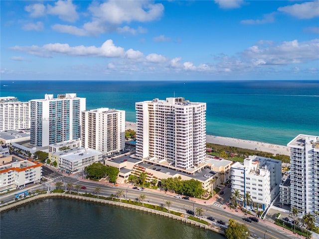 2555 Collins Ave Unit 403, Miami Beach, FL 33140 - drone / aerial view of a large body of water