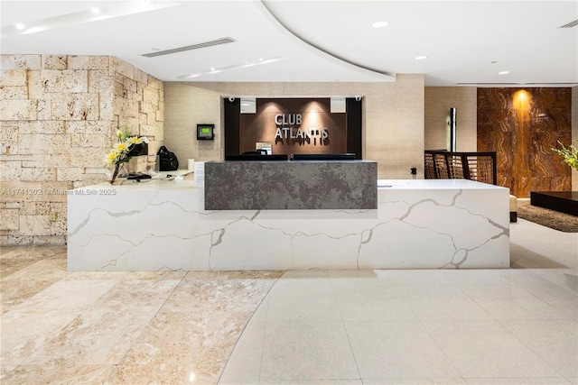 2555 Collins Ave Unit 403, Miami Beach, FL 33140 - reception featuring recessed lighting