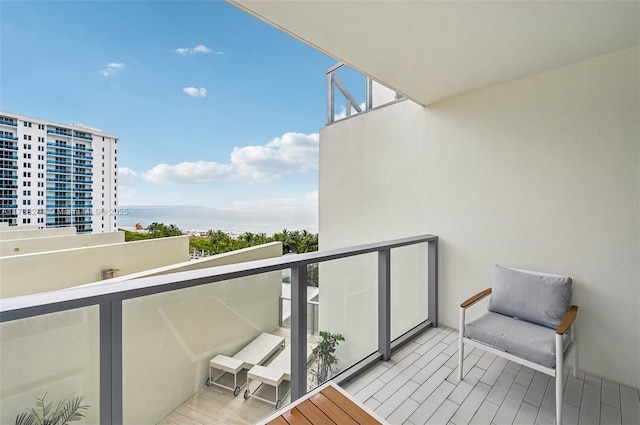2201 Collins Ave Unit 811, Miami Beach, FL 33139 - balcony featuring a water view