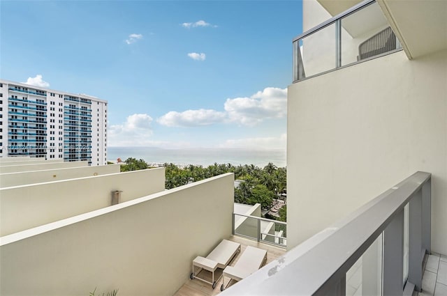 2201 Collins Ave Unit 811, Miami Beach, FL 33139 - balcony with a water view