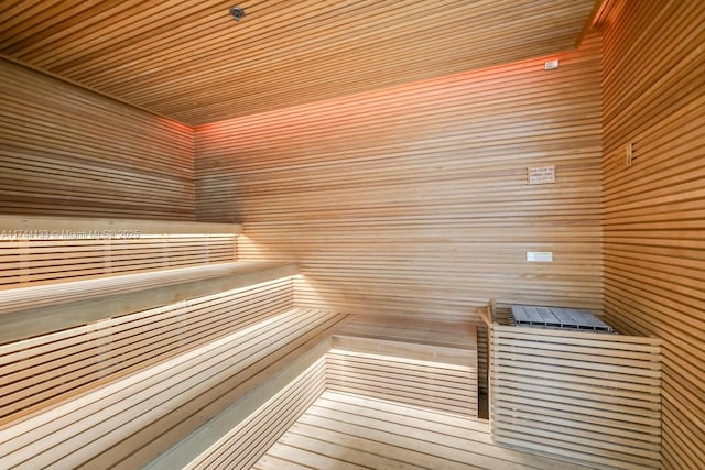 view of sauna / steam room