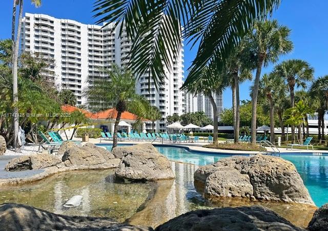 view of pool