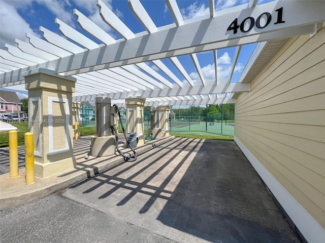 4003 Santa Maria Dr Unit 101, Kissimmee, FL 34741 - view of patio with a pergola