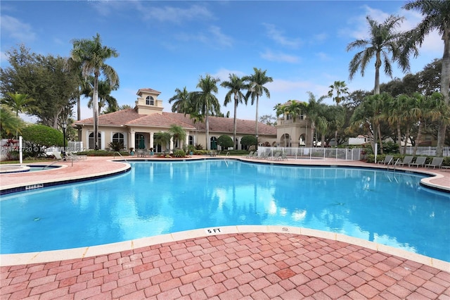 7459 NW 17th Dr, Pembroke Pines, FL 33024 - community pool with a patio