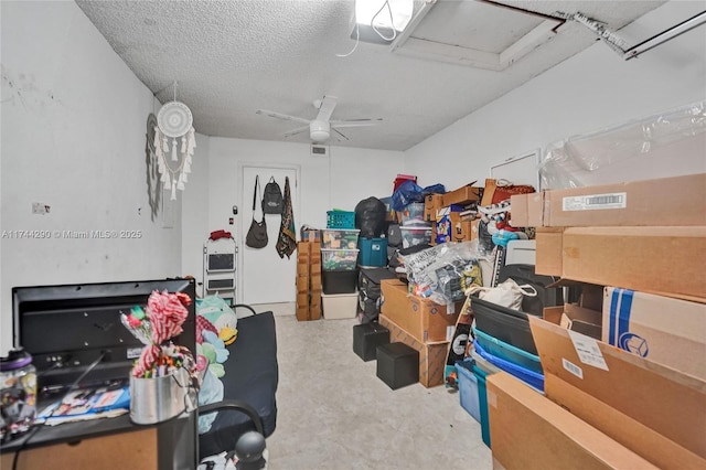 9007 Vineyard Lake Dr Unit 9007, Plantation, FL 33324 - storage area featuring ceiling fan
