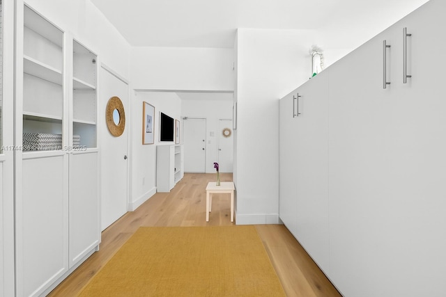 1005 Meridian Ave Unit 7, Miami Beach, FL 33139 - corridor with light wood-style flooring