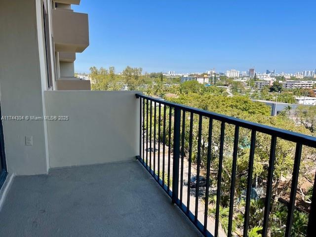 1470 NE 123rd St Unit A707, North Miami, FL 33161 - balcony with a city view