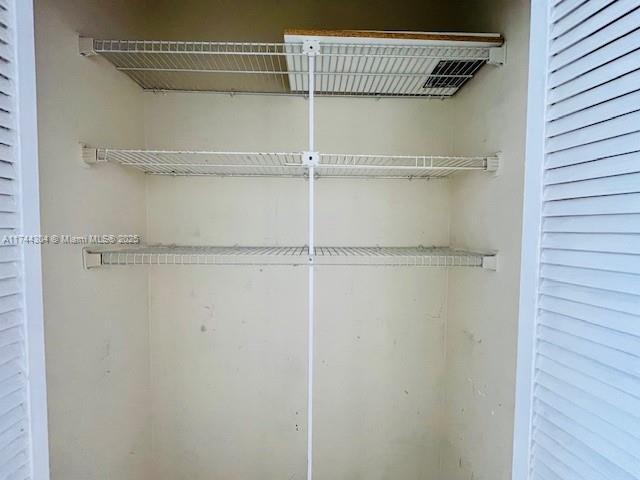 view of closet