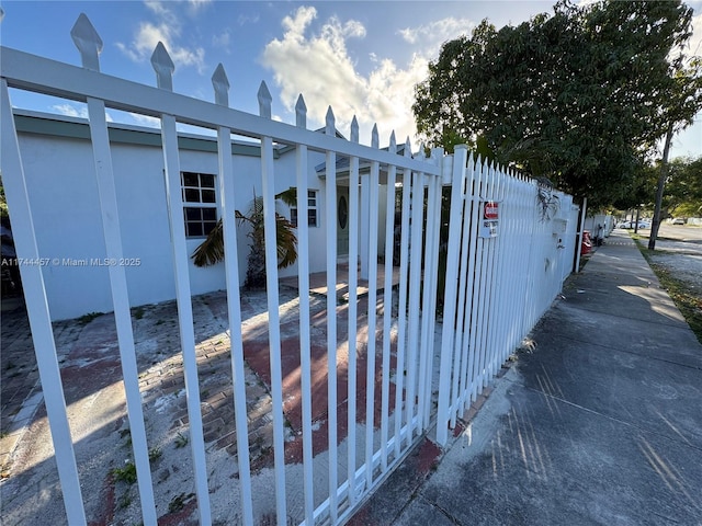 view of gate