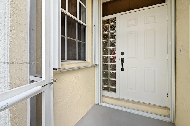 view of property entrance