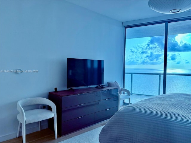 17001 Collins Ave Unit 2702, Sunny Isles Beach, FL 33160 - bedroom with multiple windows and floor to ceiling windows