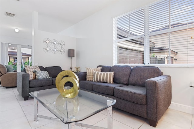 20173 SW 128th Pl, Miami, FL 33177 - living room featuring light tile patterned flooring