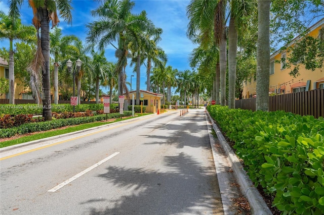 view of street