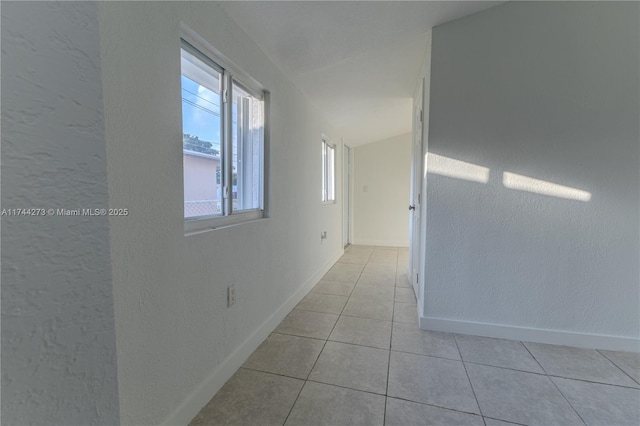 view of tiled empty room