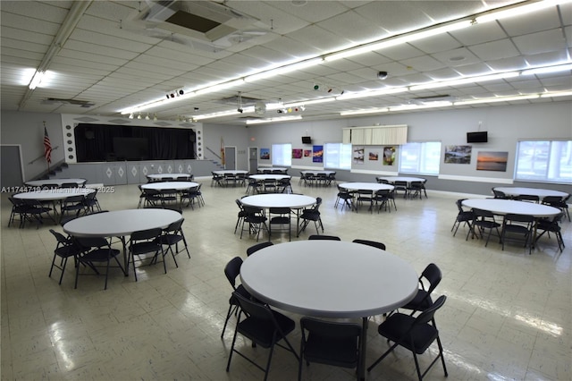 view of dining space