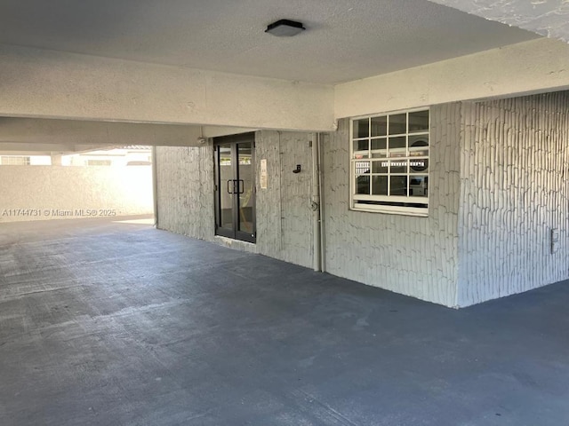 interior space featuring a patio