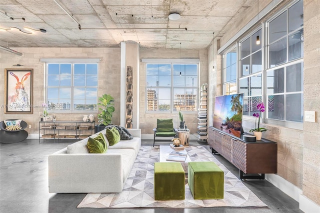 sunroom with a wealth of natural light