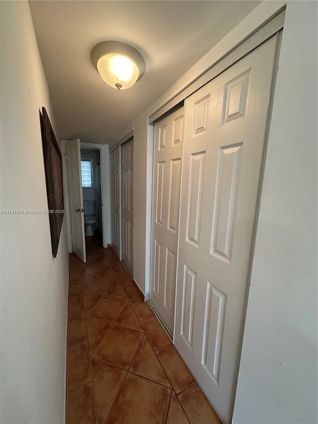 541 NE 199th Ln Unit 2X, Miami, FL 33179 - hall featuring tile patterned floors