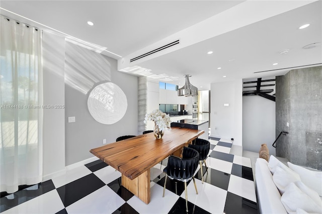 dining room featuring plenty of natural light