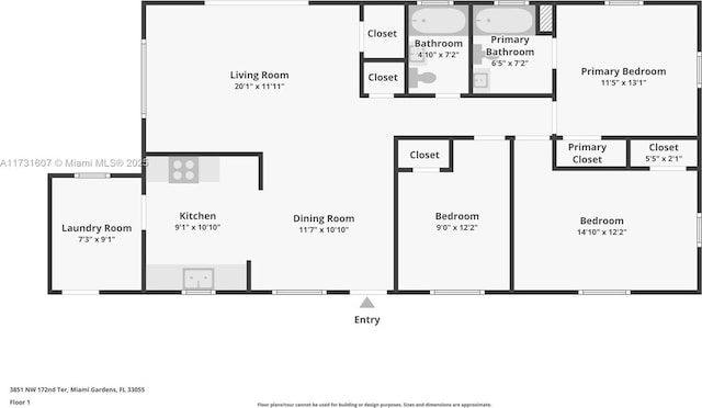 3851 NW 172nd Ter, Miami Gardens, FL 33055 - photo 33