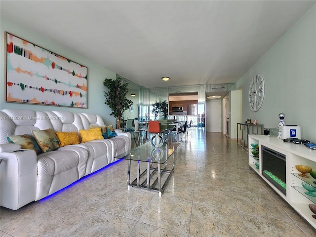 view of living area