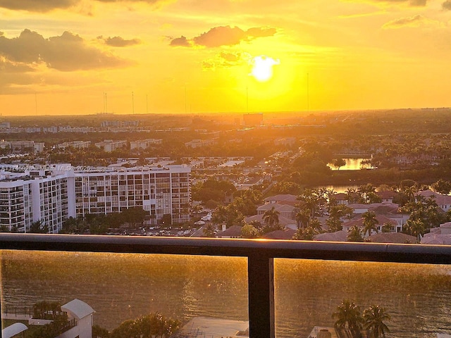 property view of water