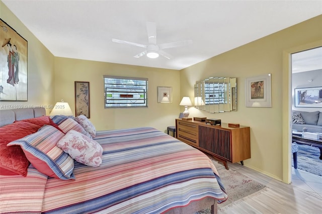 4000 NW 44th Ave Unit 405, Lauderdale Lakes, FL 33319 - bedroom featuring ceiling fan