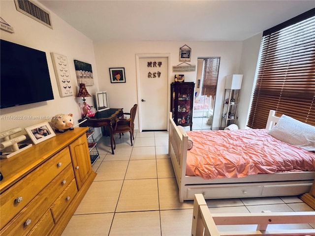 3007 NE 183rd Ln Unit 7, Aventura, FL 33160 - bedroom featuring visible vents and light tile patterned flooring