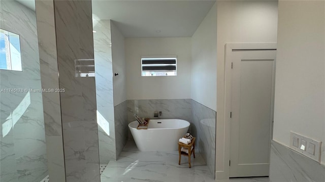 bathroom with a bathtub