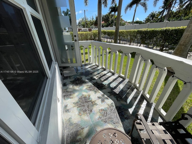 3181 S Ocean Dr Unit 107, Hallandale Beach, FL 33009 - view of balcony
