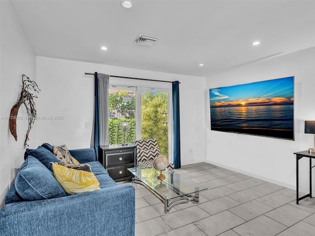 view of living room