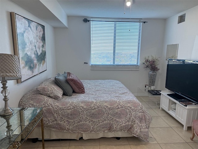 3530 SW 22nd St Unit 706, Miami, FL 33145 - bedroom featuring light tile patterned floors and visible vents