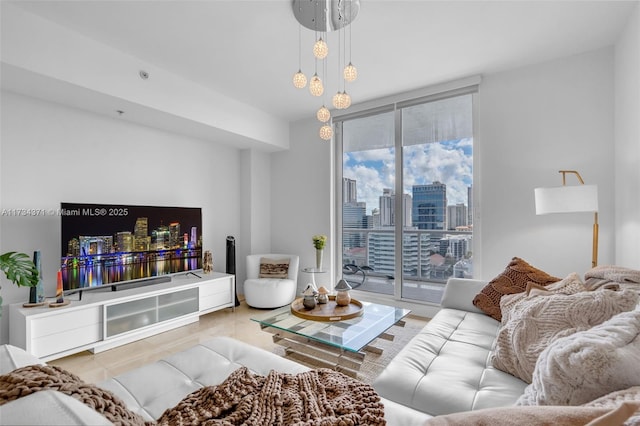315 NE 3rd Ave Unit 1804, Fort Lauderdale, FL 33301 - living room featuring tile patterned flooring