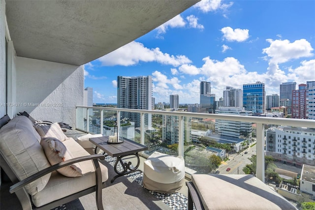 315 NE 3rd Ave Unit 1804, Fort Lauderdale, FL 33301 - balcony with a city view