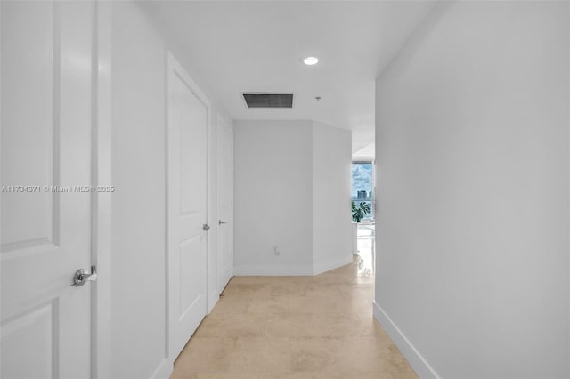 315 NE 3rd Ave Unit 1804, Fort Lauderdale, FL 33301 - hallway featuring baseboards and visible vents