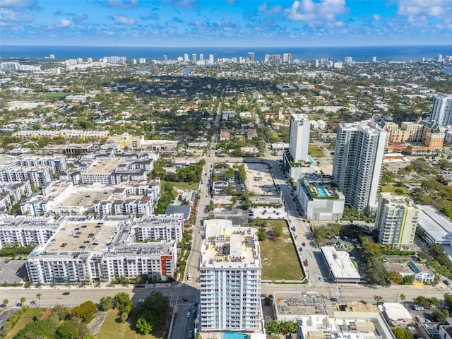 315 NE 3rd Ave Unit 1804, Fort Lauderdale, FL 33301 - bird's eye view featuring a city view